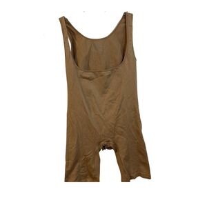 Shapewear Tummy Control Bodysuit Full Body Shaper Tan Size 1X/2X
